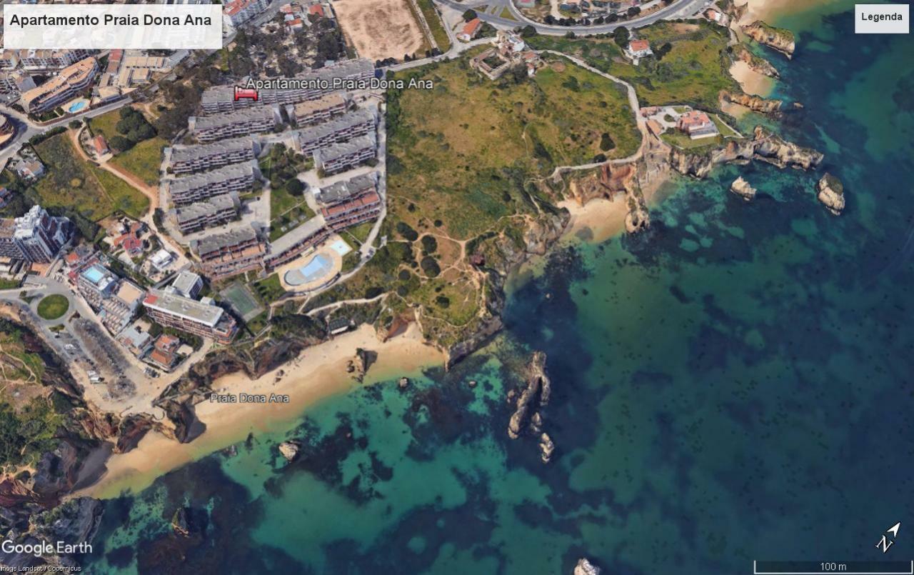 Lagos Apartment Ap Praia Dona Ana Luaran gambar